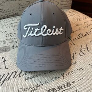 Titleist Charcoal Cap with White Logo